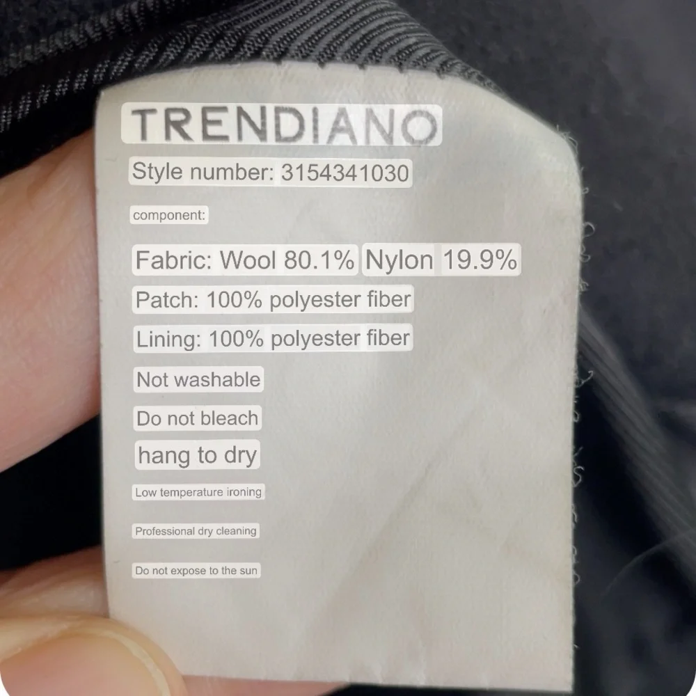 trendiano wool nylon
